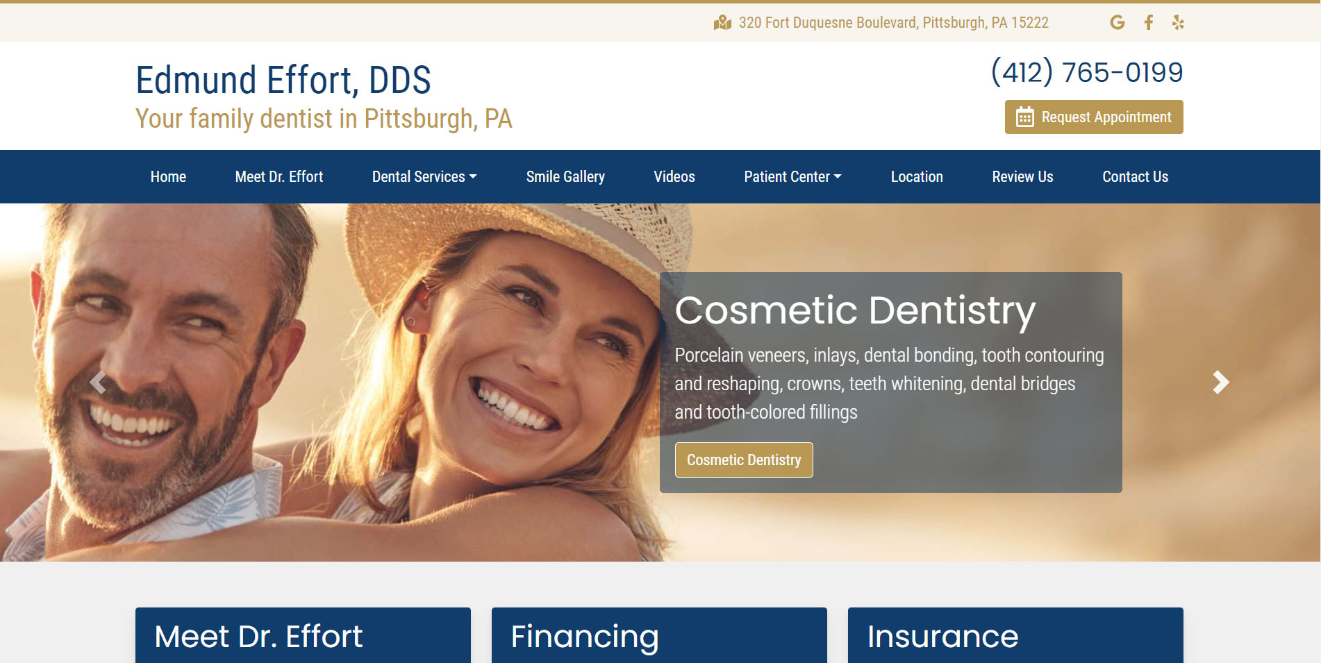 Dental Website Design #1 by Dental Web Services